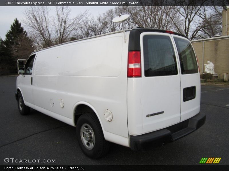 Summit White / Medium Pewter 2007 Chevrolet Express 3500 Commercial Van