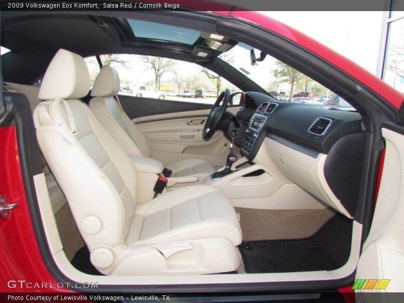Salsa Red / Cornsilk Beige 2009 Volkswagen Eos Komfort