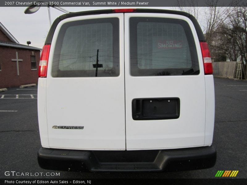Summit White / Medium Pewter 2007 Chevrolet Express 3500 Commercial Van