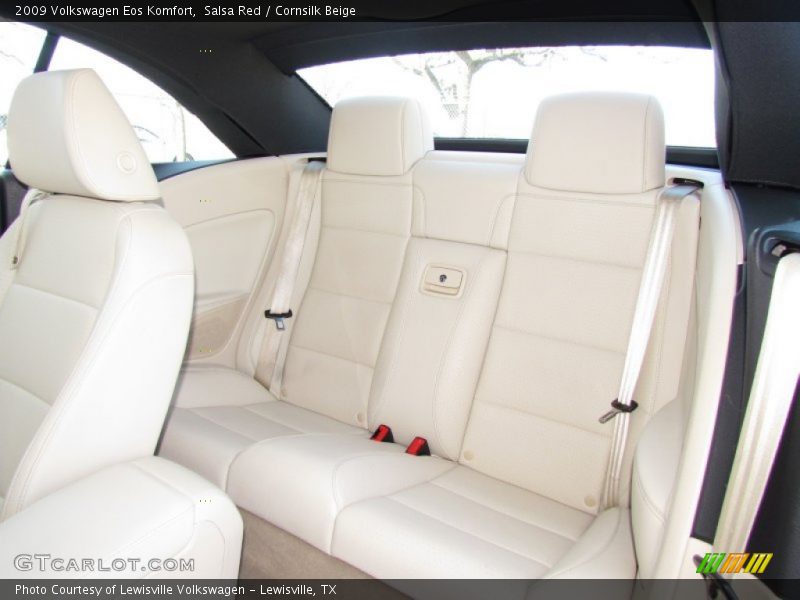 Salsa Red / Cornsilk Beige 2009 Volkswagen Eos Komfort