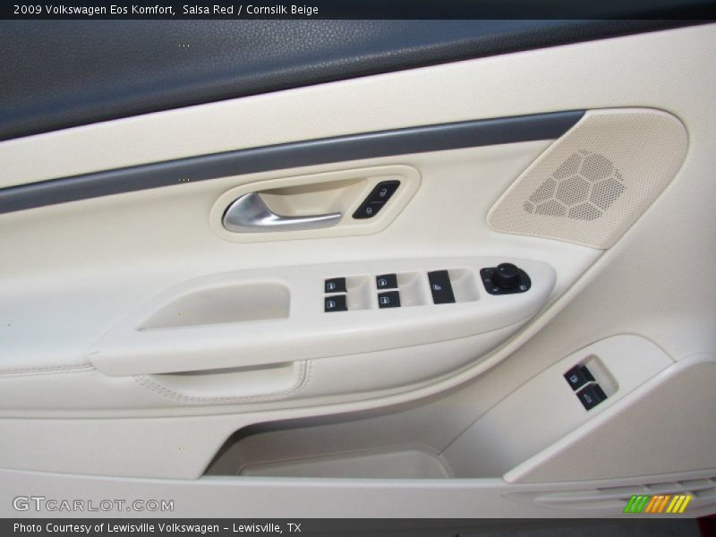 Salsa Red / Cornsilk Beige 2009 Volkswagen Eos Komfort