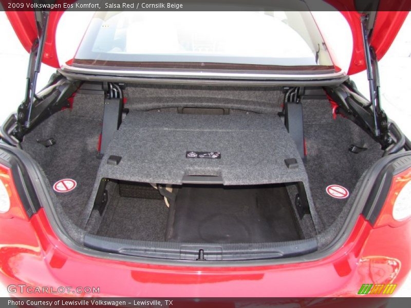 Salsa Red / Cornsilk Beige 2009 Volkswagen Eos Komfort