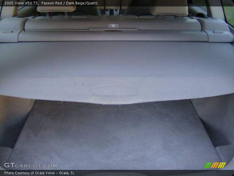 Passion Red / Dark Beige/Quartz 2005 Volvo V50 T5