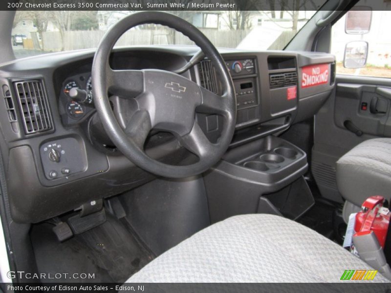 Summit White / Medium Pewter 2007 Chevrolet Express 3500 Commercial Van