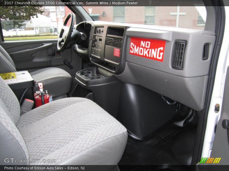 Summit White / Medium Pewter 2007 Chevrolet Express 3500 Commercial Van