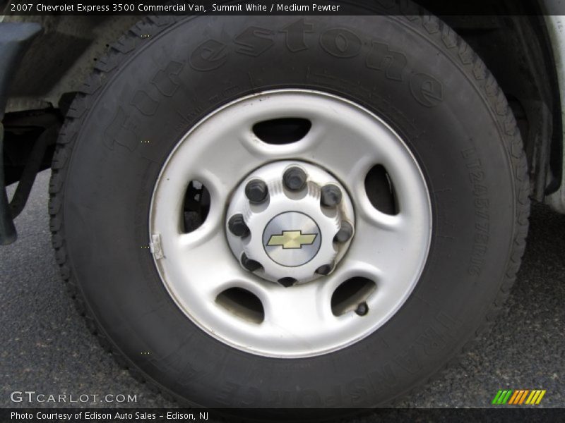  2007 Express 3500 Commercial Van Wheel