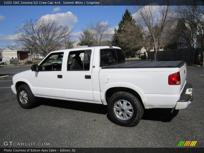 Summit White / Graphite 2003 GMC Sonoma SLS Crew Cab 4x4