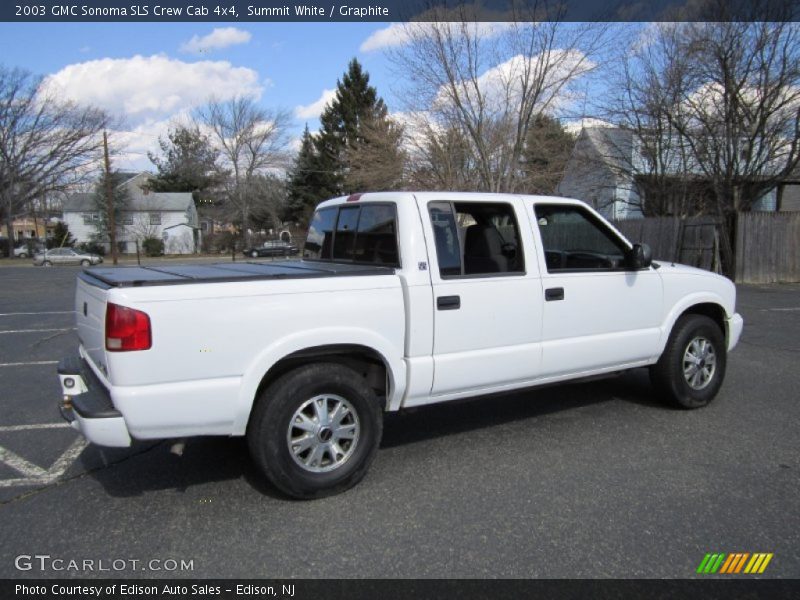 Summit White / Graphite 2003 GMC Sonoma SLS Crew Cab 4x4