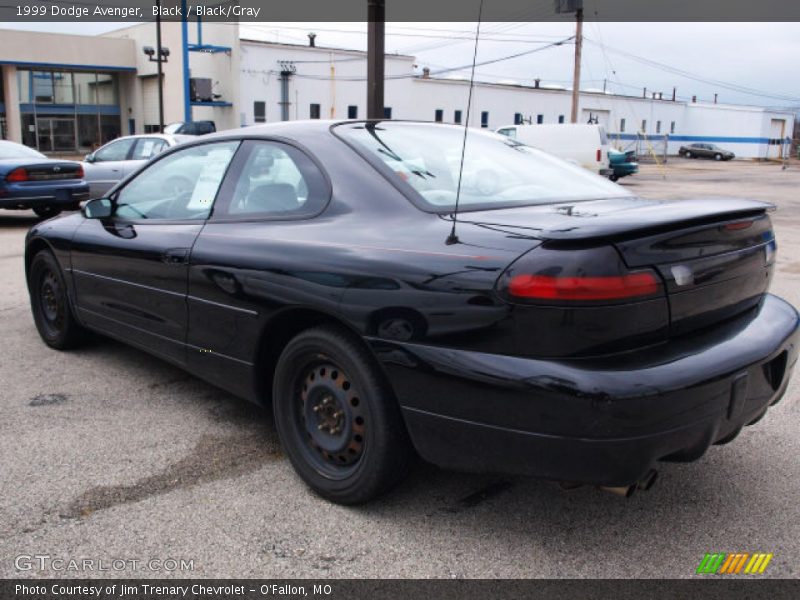 Black / Black/Gray 1999 Dodge Avenger