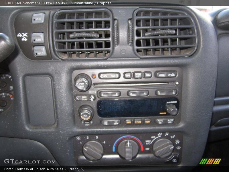 Summit White / Graphite 2003 GMC Sonoma SLS Crew Cab 4x4