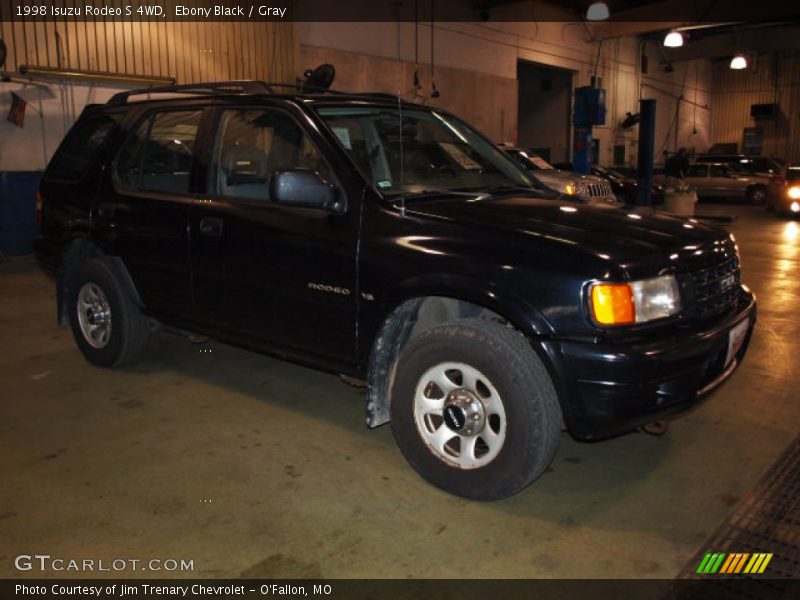 Ebony Black / Gray 1998 Isuzu Rodeo S 4WD