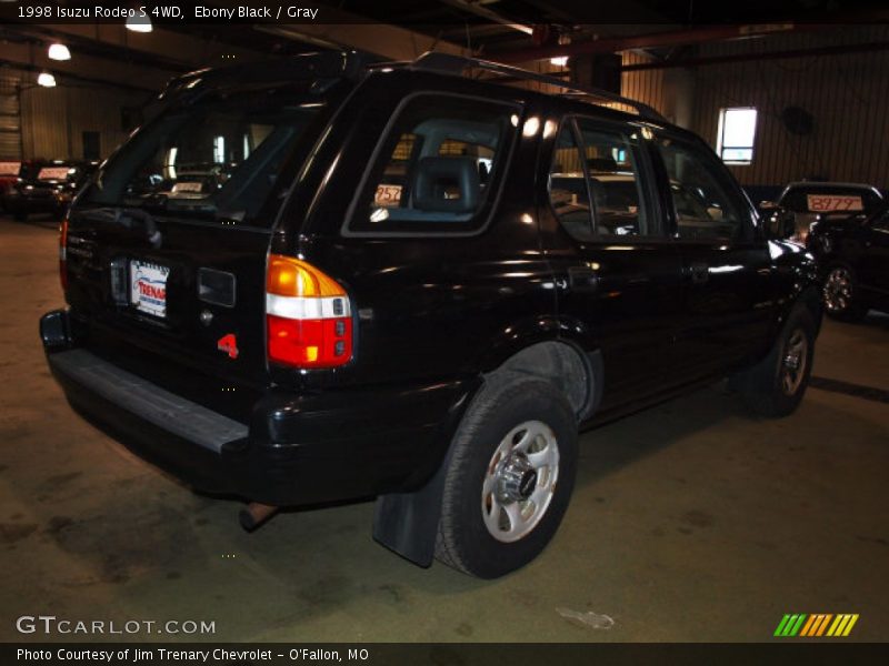 Ebony Black / Gray 1998 Isuzu Rodeo S 4WD