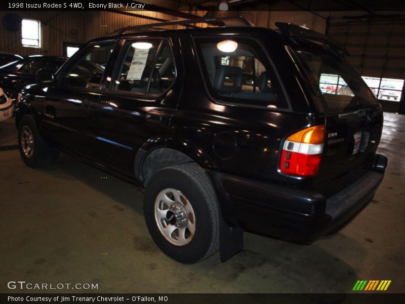 Ebony Black / Gray 1998 Isuzu Rodeo S 4WD