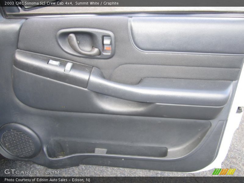Summit White / Graphite 2003 GMC Sonoma SLS Crew Cab 4x4