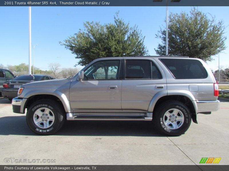 Thunder Cloud Metallic / Gray 2001 Toyota 4Runner SR5 4x4