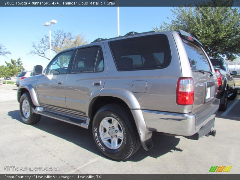 Thunder Cloud Metallic / Gray 2001 Toyota 4Runner SR5 4x4