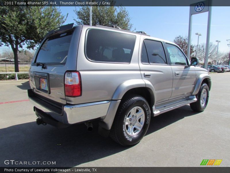 Thunder Cloud Metallic / Gray 2001 Toyota 4Runner SR5 4x4