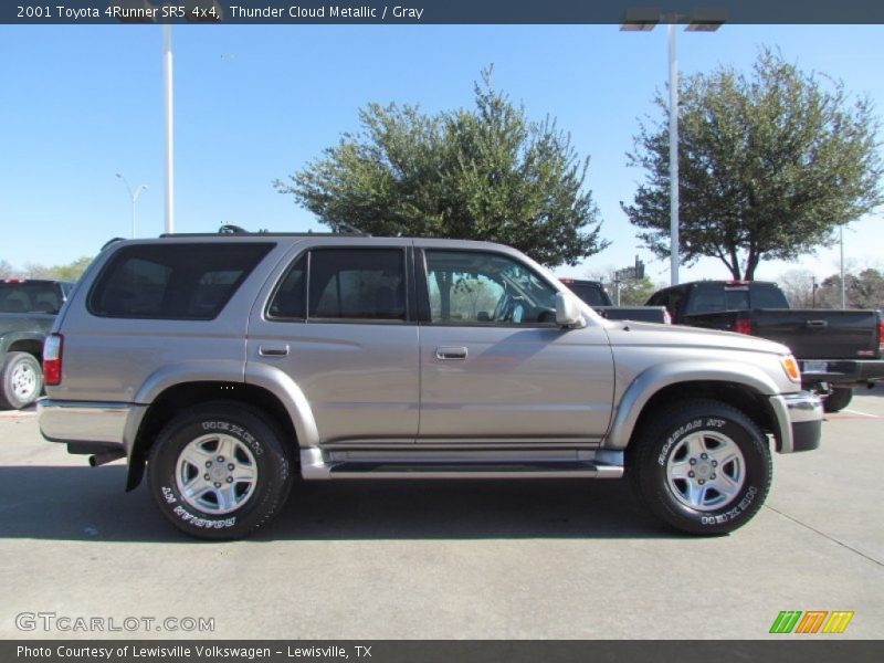 Thunder Cloud Metallic / Gray 2001 Toyota 4Runner SR5 4x4