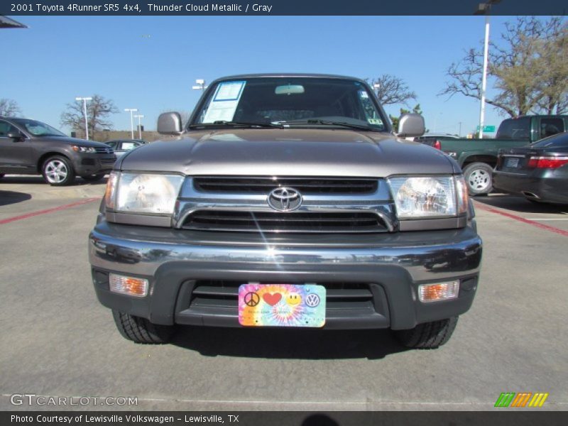 Thunder Cloud Metallic / Gray 2001 Toyota 4Runner SR5 4x4