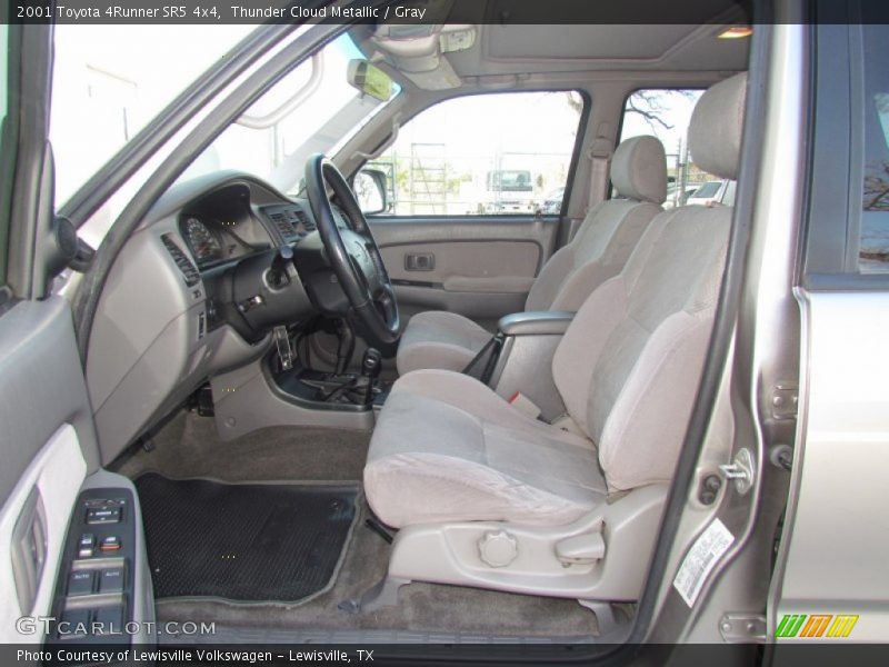Thunder Cloud Metallic / Gray 2001 Toyota 4Runner SR5 4x4