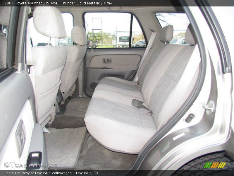 Thunder Cloud Metallic / Gray 2001 Toyota 4Runner SR5 4x4