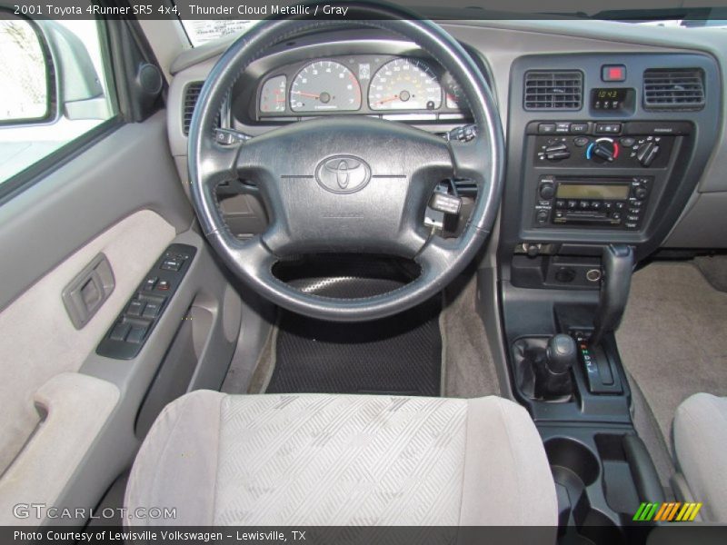 Thunder Cloud Metallic / Gray 2001 Toyota 4Runner SR5 4x4