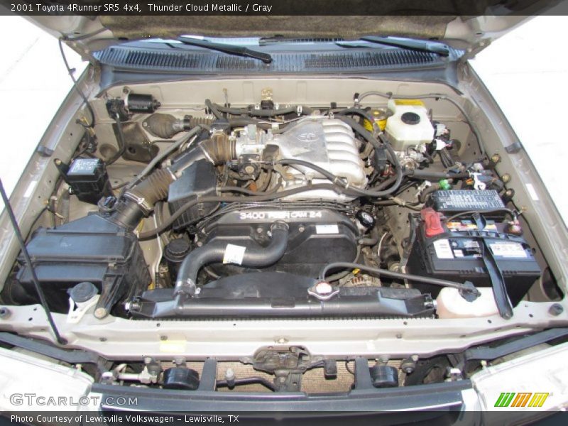 Thunder Cloud Metallic / Gray 2001 Toyota 4Runner SR5 4x4