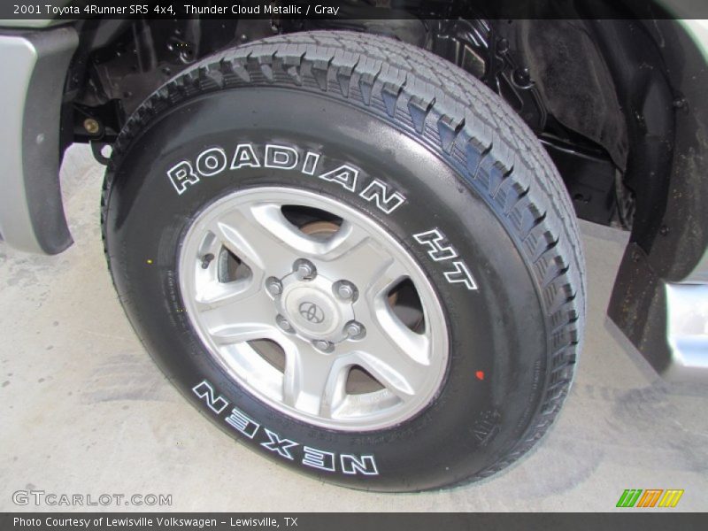 Thunder Cloud Metallic / Gray 2001 Toyota 4Runner SR5 4x4