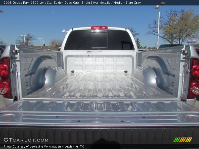 Bright Silver Metallic / Medium Slate Gray 2008 Dodge Ram 1500 Lone Star Edition Quad Cab