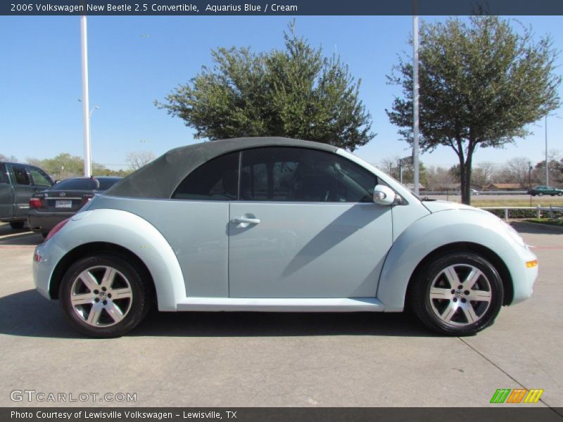 Aquarius Blue / Cream 2006 Volkswagen New Beetle 2.5 Convertible