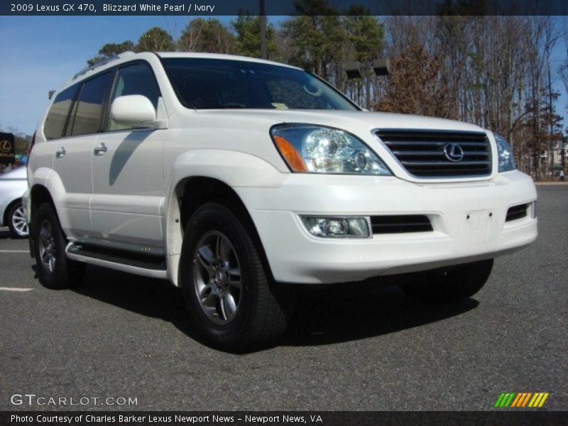Blizzard White Pearl / Ivory 2009 Lexus GX 470