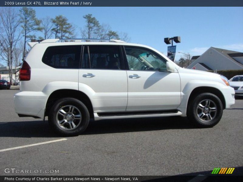 Blizzard White Pearl / Ivory 2009 Lexus GX 470