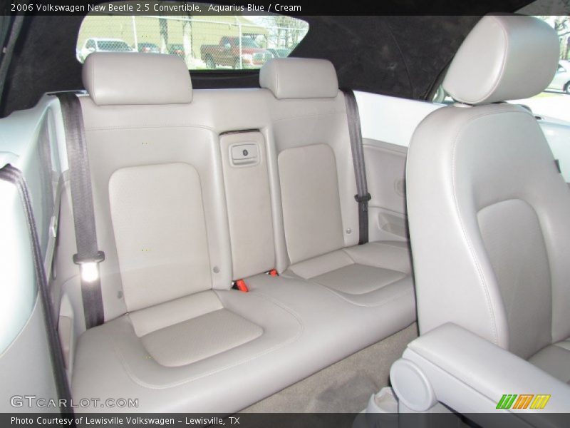 Aquarius Blue / Cream 2006 Volkswagen New Beetle 2.5 Convertible