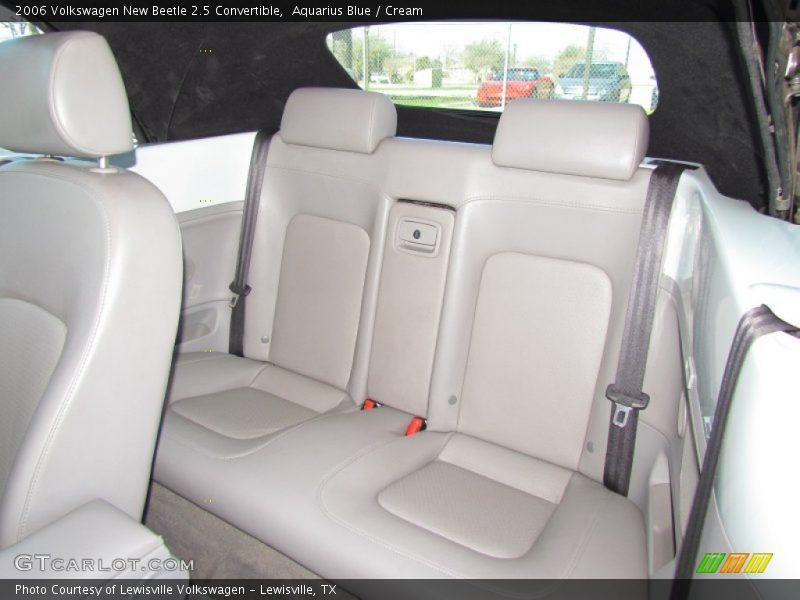 Aquarius Blue / Cream 2006 Volkswagen New Beetle 2.5 Convertible