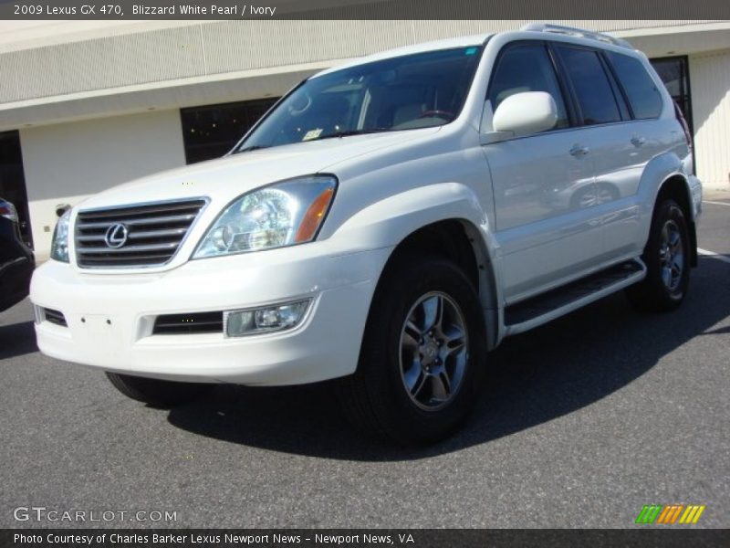 Blizzard White Pearl / Ivory 2009 Lexus GX 470