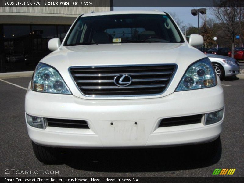 Blizzard White Pearl / Ivory 2009 Lexus GX 470