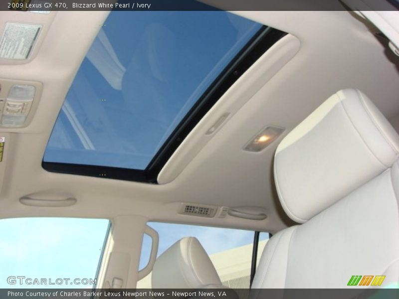 Blizzard White Pearl / Ivory 2009 Lexus GX 470