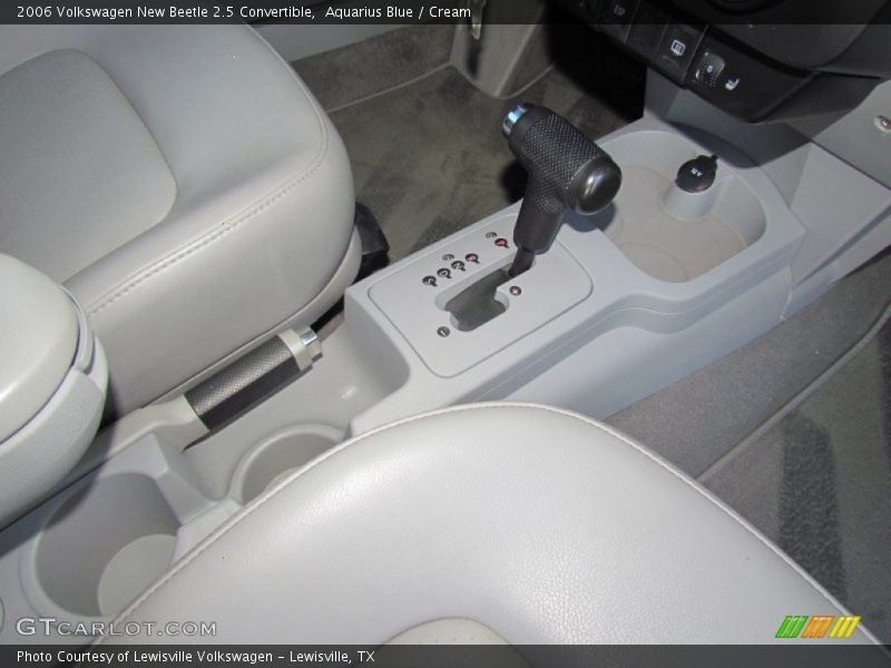 Aquarius Blue / Cream 2006 Volkswagen New Beetle 2.5 Convertible