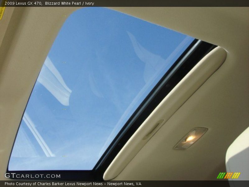 Blizzard White Pearl / Ivory 2009 Lexus GX 470