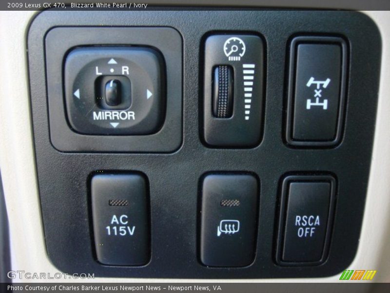 Blizzard White Pearl / Ivory 2009 Lexus GX 470