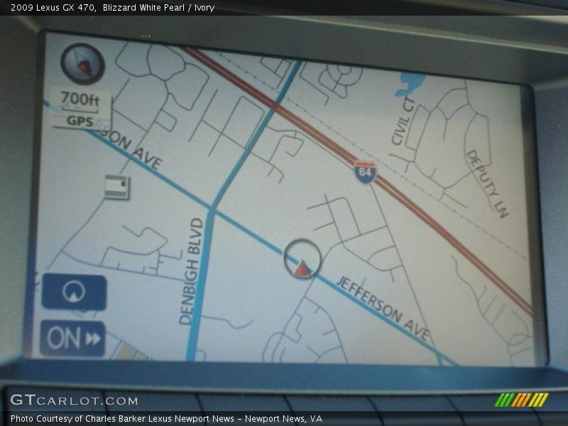 Blizzard White Pearl / Ivory 2009 Lexus GX 470