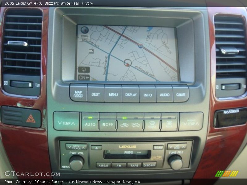 Blizzard White Pearl / Ivory 2009 Lexus GX 470
