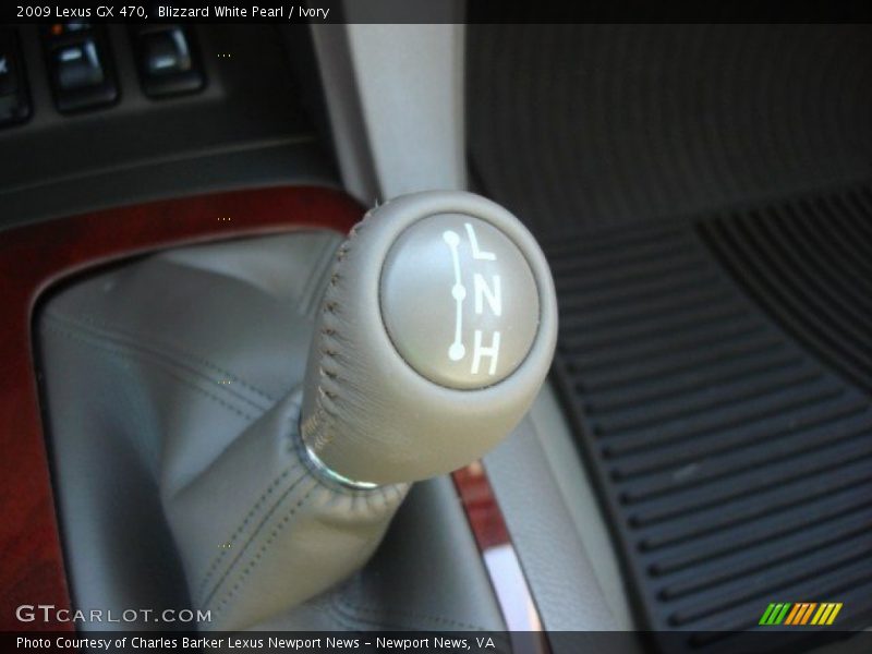 Blizzard White Pearl / Ivory 2009 Lexus GX 470