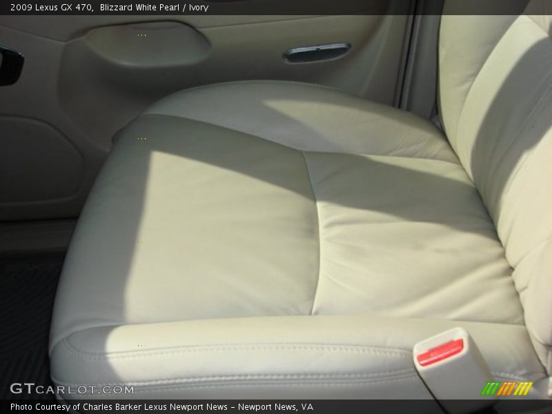 Blizzard White Pearl / Ivory 2009 Lexus GX 470