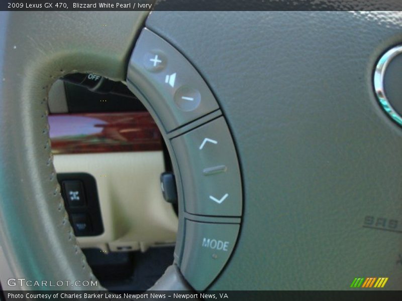 Blizzard White Pearl / Ivory 2009 Lexus GX 470
