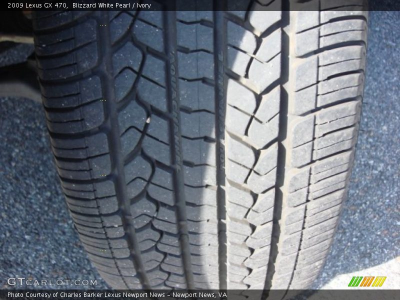 Blizzard White Pearl / Ivory 2009 Lexus GX 470