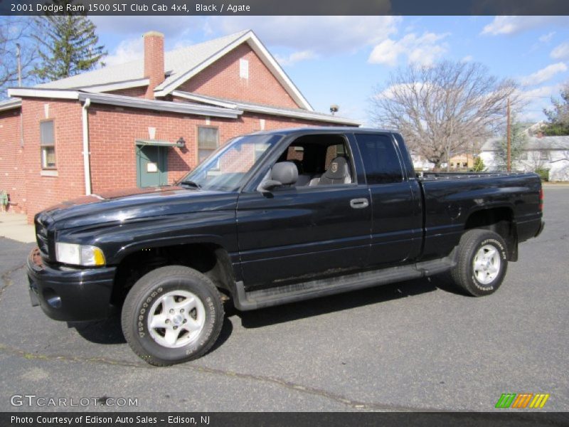 Black / Agate 2001 Dodge Ram 1500 SLT Club Cab 4x4