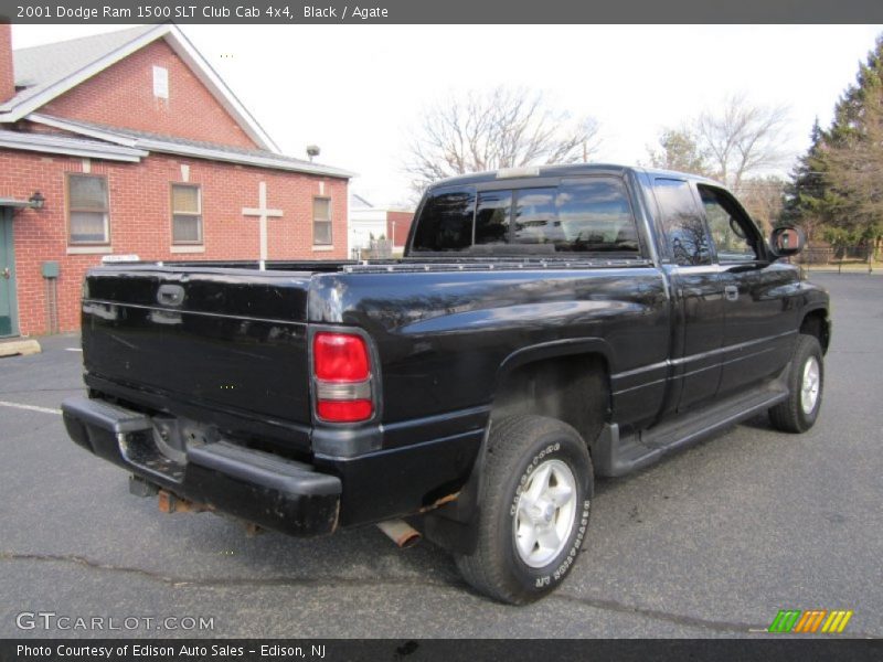 Black / Agate 2001 Dodge Ram 1500 SLT Club Cab 4x4