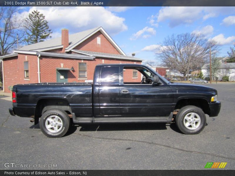 Black / Agate 2001 Dodge Ram 1500 SLT Club Cab 4x4