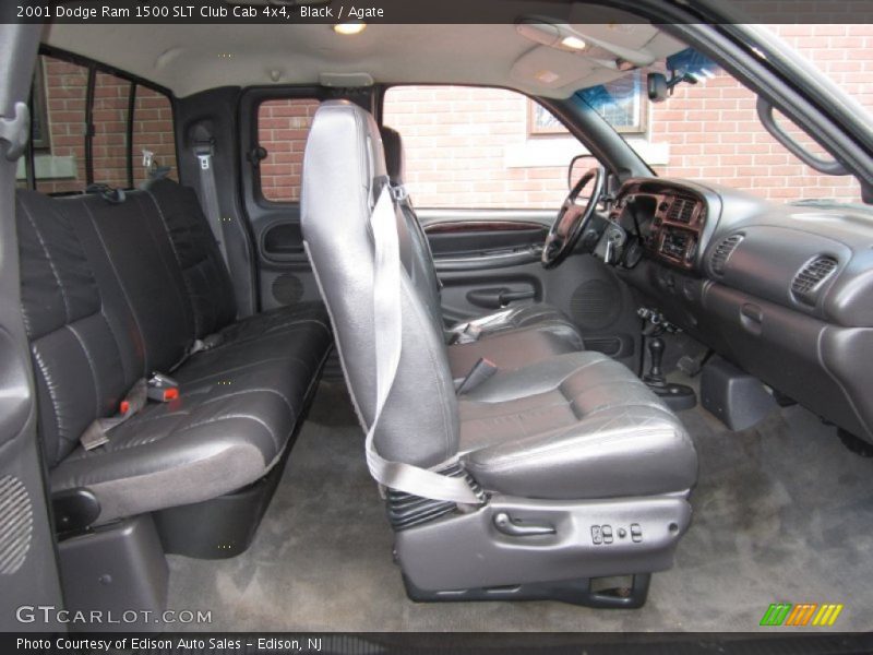 Black / Agate 2001 Dodge Ram 1500 SLT Club Cab 4x4